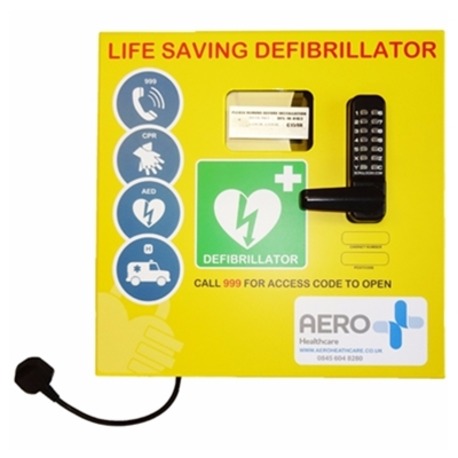 Outdoor All-Weather AED Cabinet Combination Lock 