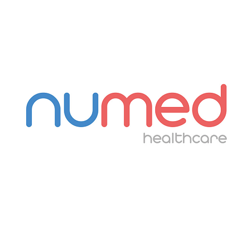 An image of the Numed Healthcare logo on a white background